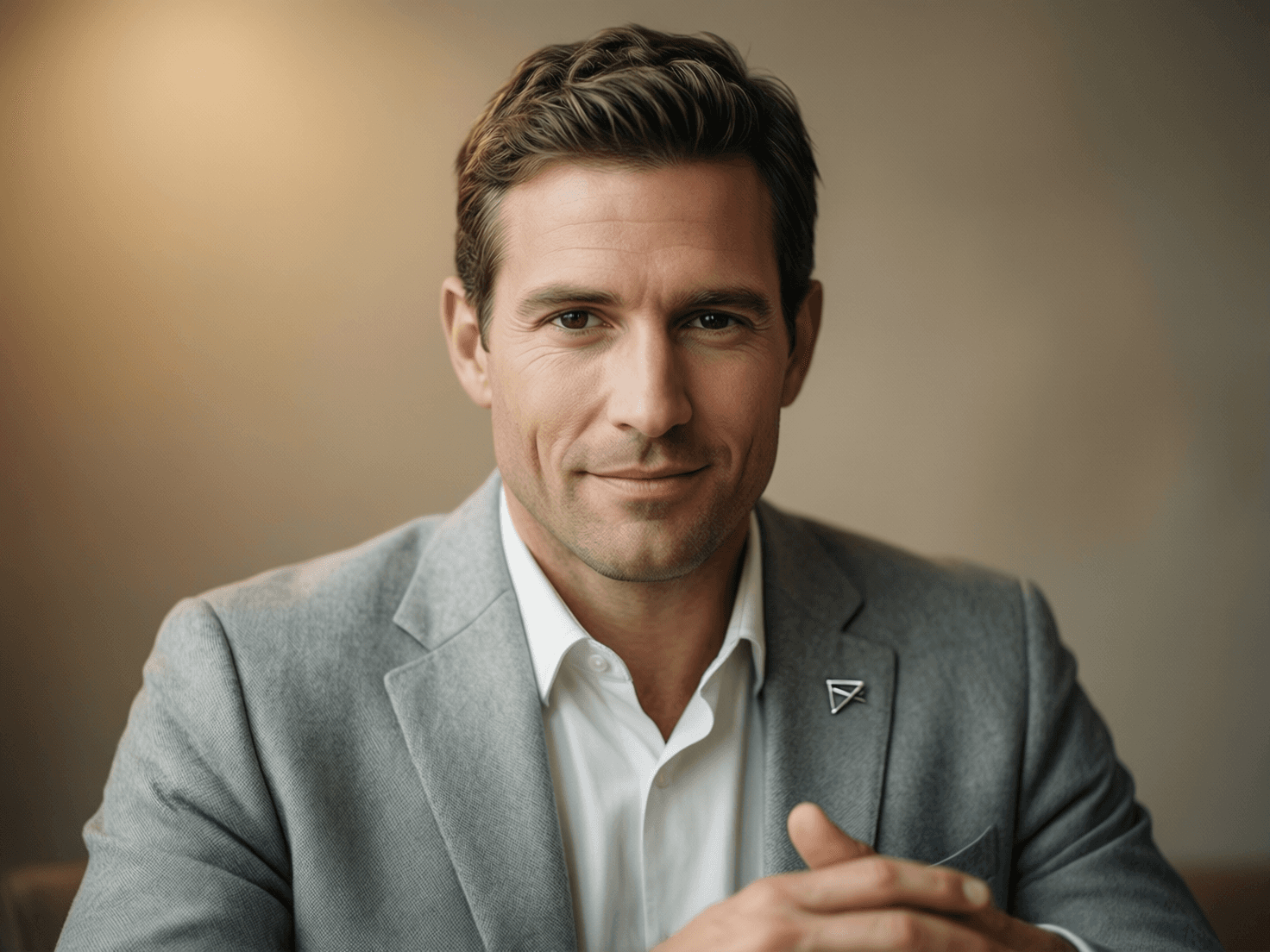 Hair transplant cost per follicle portrait showing a natural hairline result